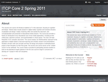 Tablet Screenshot of itcpcore2spring2011.commons.gc.cuny.edu