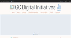 Desktop Screenshot of gcdi.commons.gc.cuny.edu