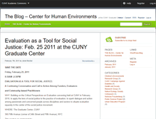 Tablet Screenshot of centerforhumanenvironments.commons.gc.cuny.edu