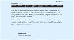 Desktop Screenshot of childrenof911.journalism.cuny.edu