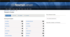 Desktop Screenshot of guides.newman.baruch.cuny.edu