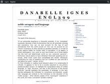 Tablet Screenshot of danabelleignes399.qwriting.qc.cuny.edu