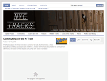 Tablet Screenshot of nyctracks.journalism.cuny.edu