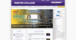 Desktop Screenshot of hunter.cuny.edu