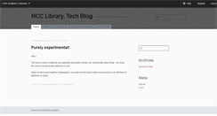 Desktop Screenshot of ncclibrarytech.commons.gc.cuny.edu