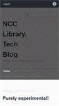 Mobile Screenshot of ncclibrarytech.commons.gc.cuny.edu