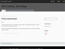 Tablet Screenshot of ncclibrarytech.commons.gc.cuny.edu