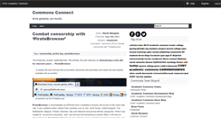 Desktop Screenshot of connections.commons.gc.cuny.edu