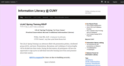 Desktop Screenshot of infolit.commons.gc.cuny.edu