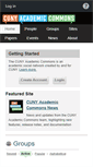 Mobile Screenshot of commons.gc.cuny.edu