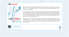 Desktop Screenshot of cunywired.cuny.edu