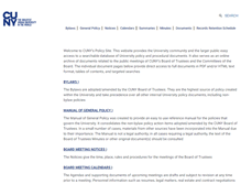 Tablet Screenshot of policy.cuny.edu