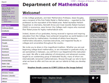 Tablet Screenshot of math.sci.ccny.cuny.edu