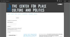 Desktop Screenshot of pcp.gc.cuny.edu