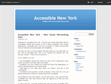 Tablet Screenshot of accessiblenewyork.commons.gc.cuny.edu