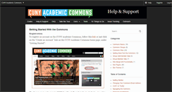 Desktop Screenshot of codex.commons.gc.cuny.edu