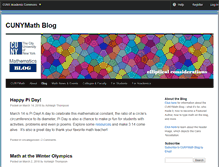 Tablet Screenshot of cunymathblog.commons.gc.cuny.edu