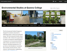 Tablet Screenshot of environmentalstudies.commons.gc.cuny.edu