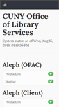 Mobile Screenshot of ols.cuny.edu