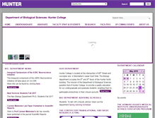 Tablet Screenshot of dictenberg.bioweb.hunter.cuny.edu