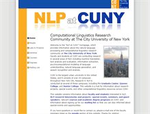 Tablet Screenshot of nlpatcuny.cs.qc.cuny.edu