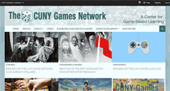 Desktop Screenshot of games.commons.gc.cuny.edu