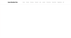 Desktop Screenshot of issuenumberone.journalism.cuny.edu