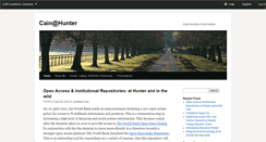 Desktop Screenshot of huntercain.commons.gc.cuny.edu