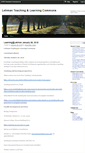 Mobile Screenshot of lehmanteachinglearningcommons.commons.gc.cuny.edu