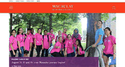 Desktop Screenshot of macaulay.cuny.edu