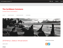 Tablet Screenshot of caribbean.commons.gc.cuny.edu