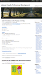 Mobile Screenshot of lehmanfacultyprofessionaldevelopment.commons.gc.cuny.edu