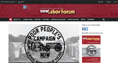 Desktop Screenshot of newlaborforum.cuny.edu
