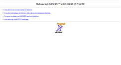Desktop Screenshot of listserv.cuny.edu